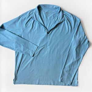 johnnie-O Sky Blue Long Sleeve Shirt